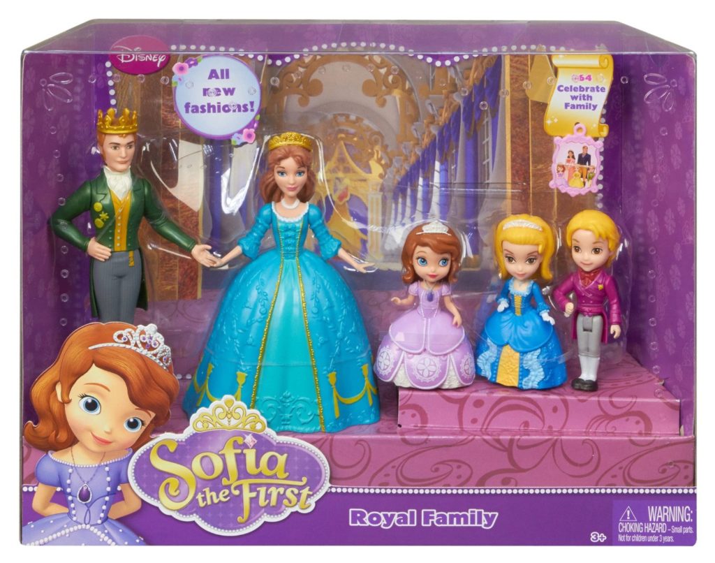 Disney Sofia The First Royal Family Small Doll Set  { Only $11.96 Reg. $24.99 }