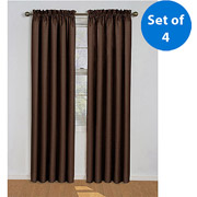 *Walmart Deal*Eclipse Samara Blackout Energy-Efficient Curtain, Set of 4 – Only $33.88