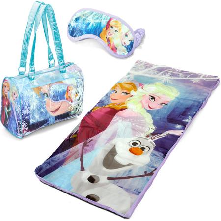 Disney Frozen 3-Piece Toddler Sleepover Slumber Sack with Purse and Bonus Eye Mask {Only $12.98}