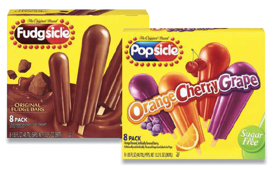 *Rare* Save 1.00 off (2) Popsicle Products 9 count or higher
