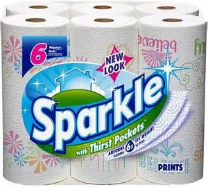 sparkle paper towels