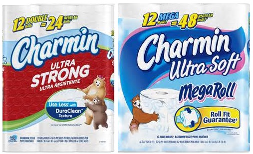 Save $0.75 On One Charmin Ultra Soft Or Strong 12 Ct. or larger