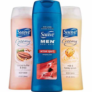 New Coupon: SAVE $0.50 on any ONE (1) Suave Body Wash product (excludes trial and travel sizes)