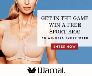 Sign up to be entered for a chance to win a FREE Bra