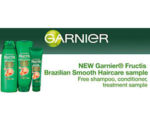 Get Your Free Garnier Fructis Haircare Sample Pack!