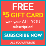 All You Magazine Subscription + Free Target/Amazon Gift Card