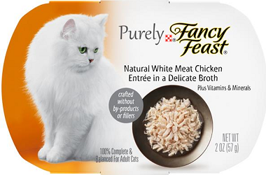 Buy 3 Purely Gourmet wet cat food, Get 3 free