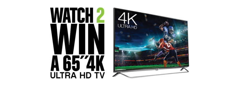 Win an LG 4K Ultra 65 inch HD Smart TV