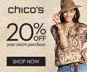 Save 20% Off Your Purchase At Chico’s!