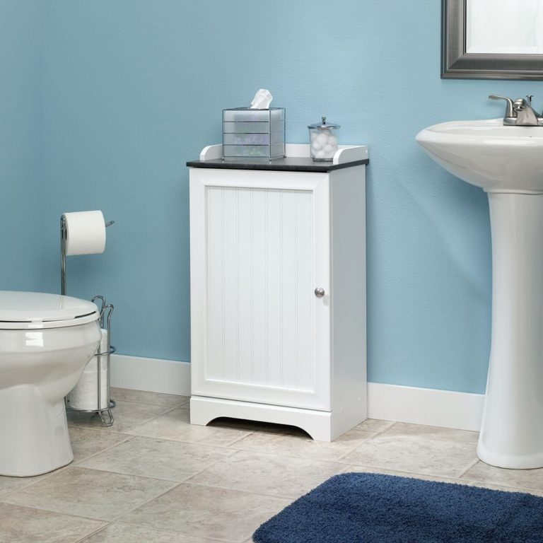 Sauder Caraway Floor Cabinet, Soft White Finish ONLY $29.99! (Reg. $60.99)