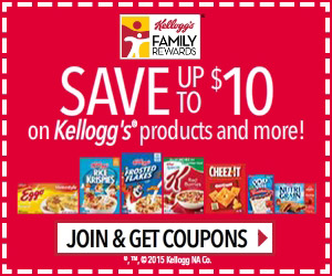Get 100 Free Kellogg’s Family Rewards Points!