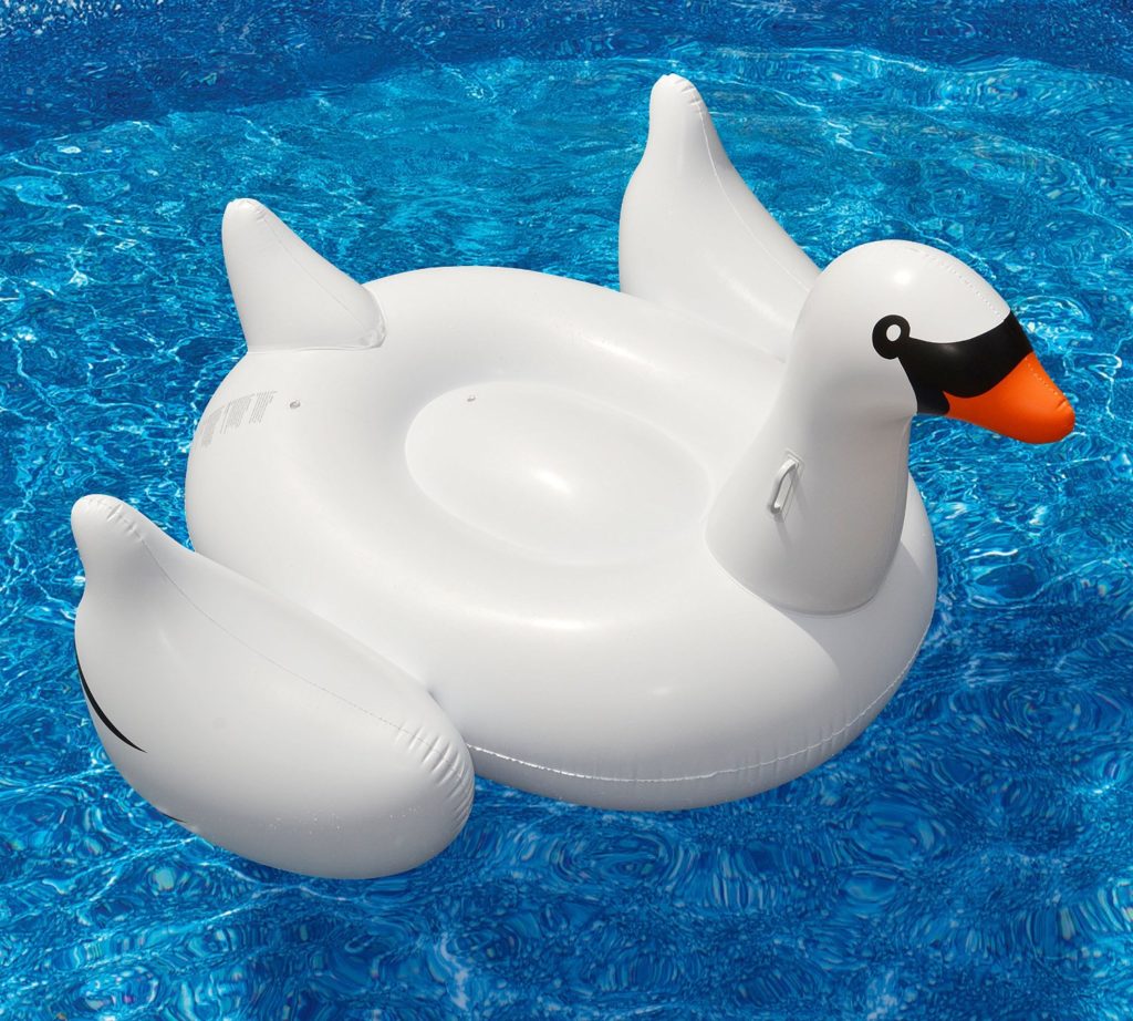 Amazon Deal: Giant Inflatable Swan 54% Off, Only $23