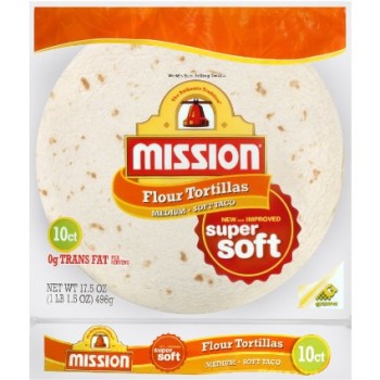 Save – $0.55 off 1 package Mission Super Soft Tortillas