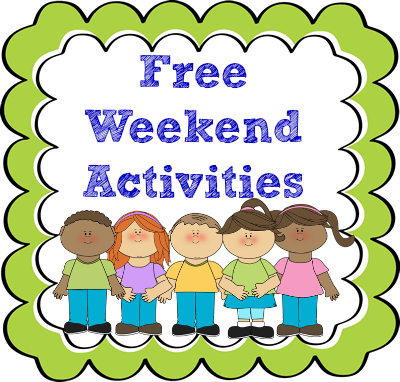 Free Activities & Goodies For the weekend!