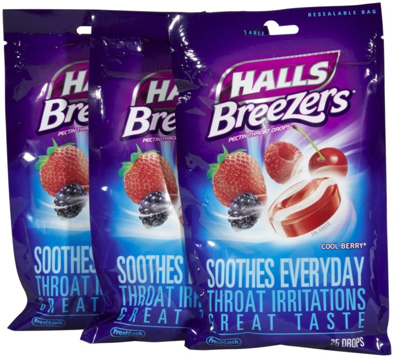 Save 50¢ on any ONE (1) Single Bag of HALLS Drops