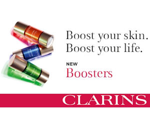 Free Sample of Clarins Beauty Boosters at John Lewis