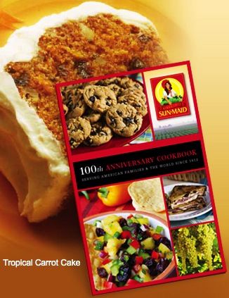 Free Sun-Maid 100th Anniversary Cookbook