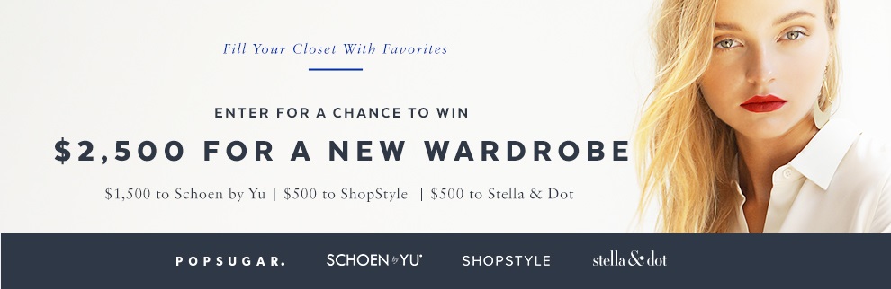 Win a $2,500 Shopping Spree from POPSUGAR