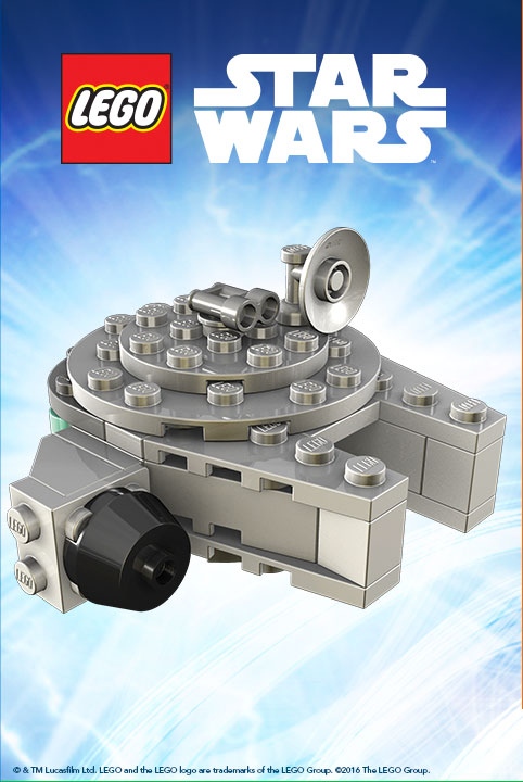 Toys R Us -Free LEGO Star Wars Millennium Falcon, Booklet & More