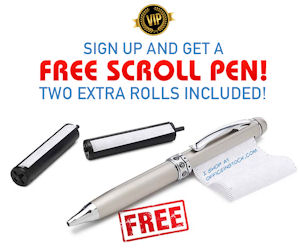 Free Office in Stock Scroll Pen!
