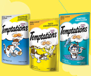 Free Sample of Whiskas Temptations Cat Treats!