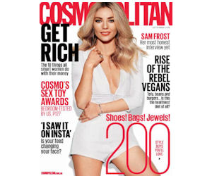 Free Subscription to Cosmopolitan Magazine – 1st 10,000!