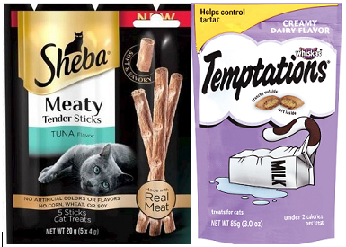 Kroger & Affiliates – Free Sheba or Temptations Cat Treats!