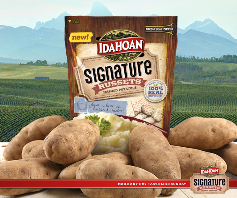 Save – $1.00 off one Signature Idahoan Potatoes!