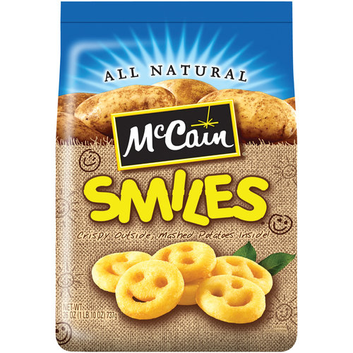 New – $0.55 off one McCain SMILES Product = Only $0.90 At ShopRite!