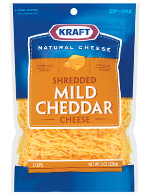 Save – $1.00 off one KRAFT Natural Shredded Cheese 16oz