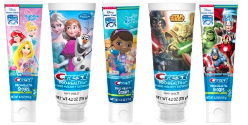 Save – $0.75 off one Crest Kids Toothpaste