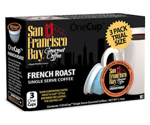 Free Sample Box of San Francisco Bay French Roast K-Cups