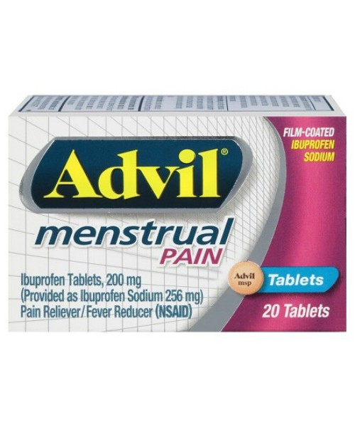 Save – $2.00 off one Advil Menstrual Pain 20ct or larger
