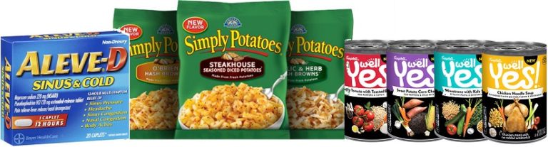New Printable Coupons Available To Print  Including : Simply Potatoes, Campbell’s, Aleve & Much More!