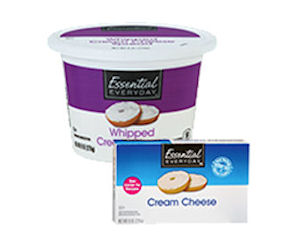 Free Essential Everyday Cream Cheese at Select Stores