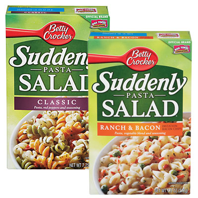 New Coupon – $0.50/1 Betty Crocker Suddenly Salad