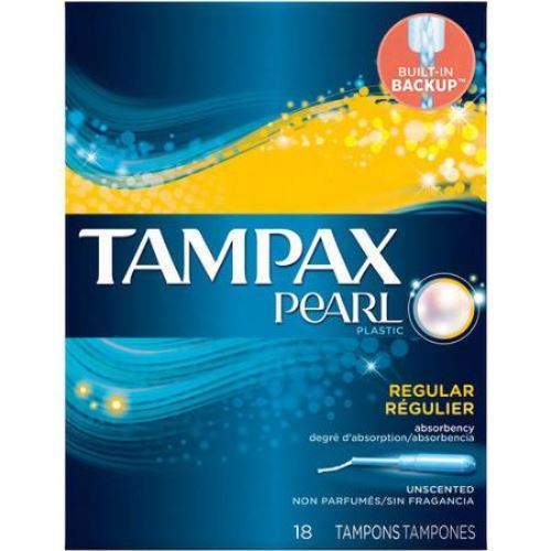 Save $0.75 ONE Tampax Pearl Product 18 ct or larger