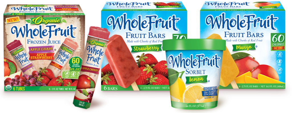 New Coupon – SAVE $1.00 On any ONE (1) Whole Fruit Frozen Novelty
