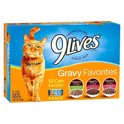 2 New – 9 Lives Wet Cat Food Coupons Available To Print