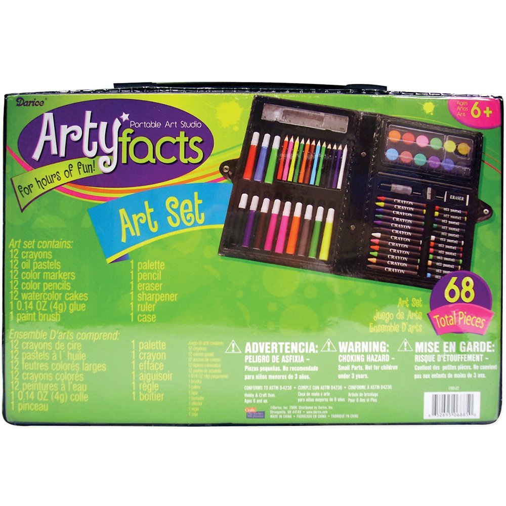 Amazon Deal – Darice 68-Piece Art Set Only $2.76