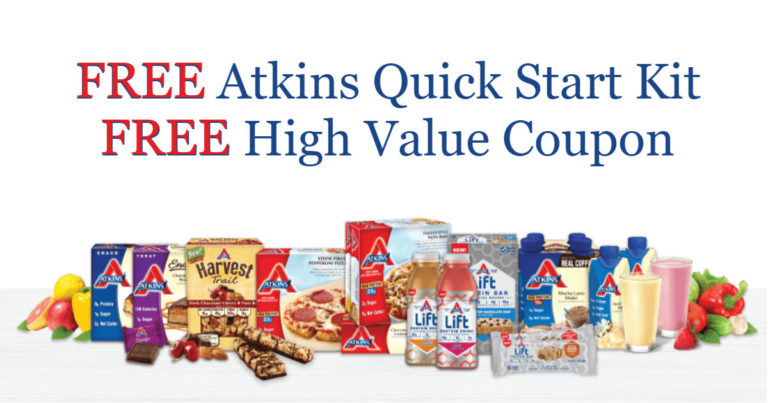 Free Atkins Quick-Start Kit and $5 Off Coupon