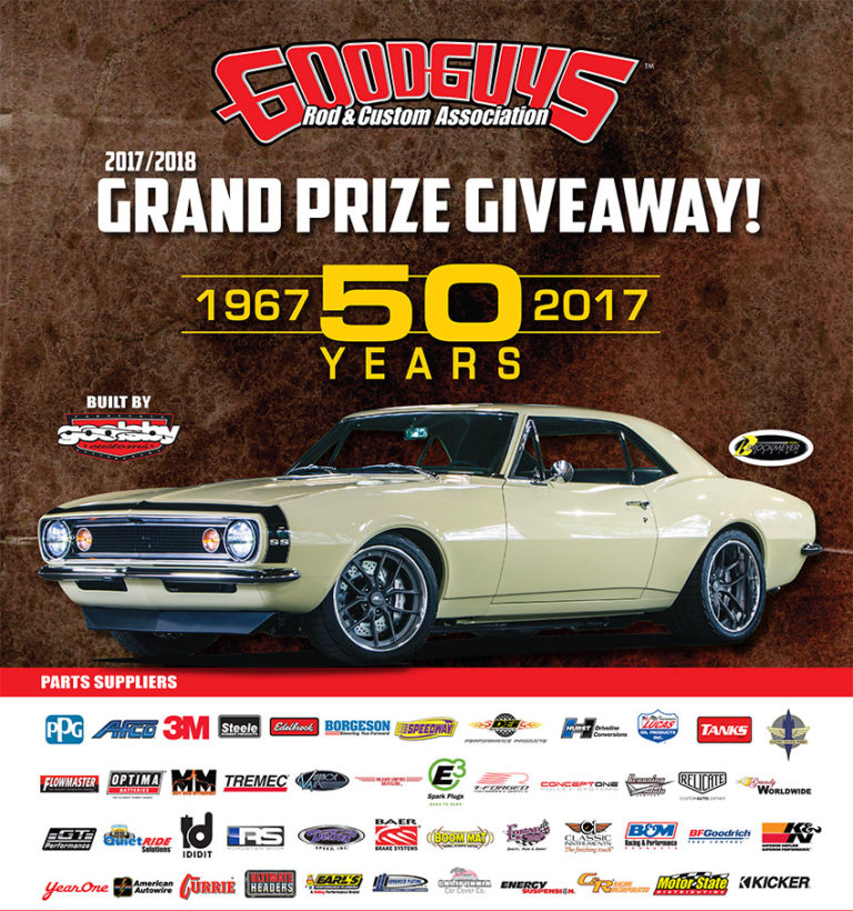 Win a 1967 Chevrolet Camaro