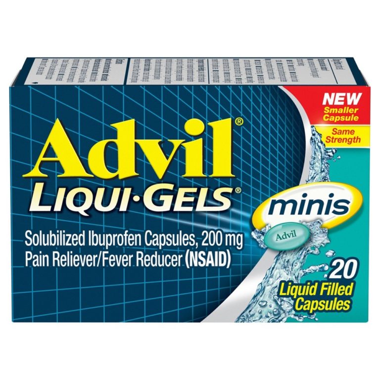 New Coupon – Save $1.00 any ONE (1) Advil Liqui-Gels Minis 20ct or higher