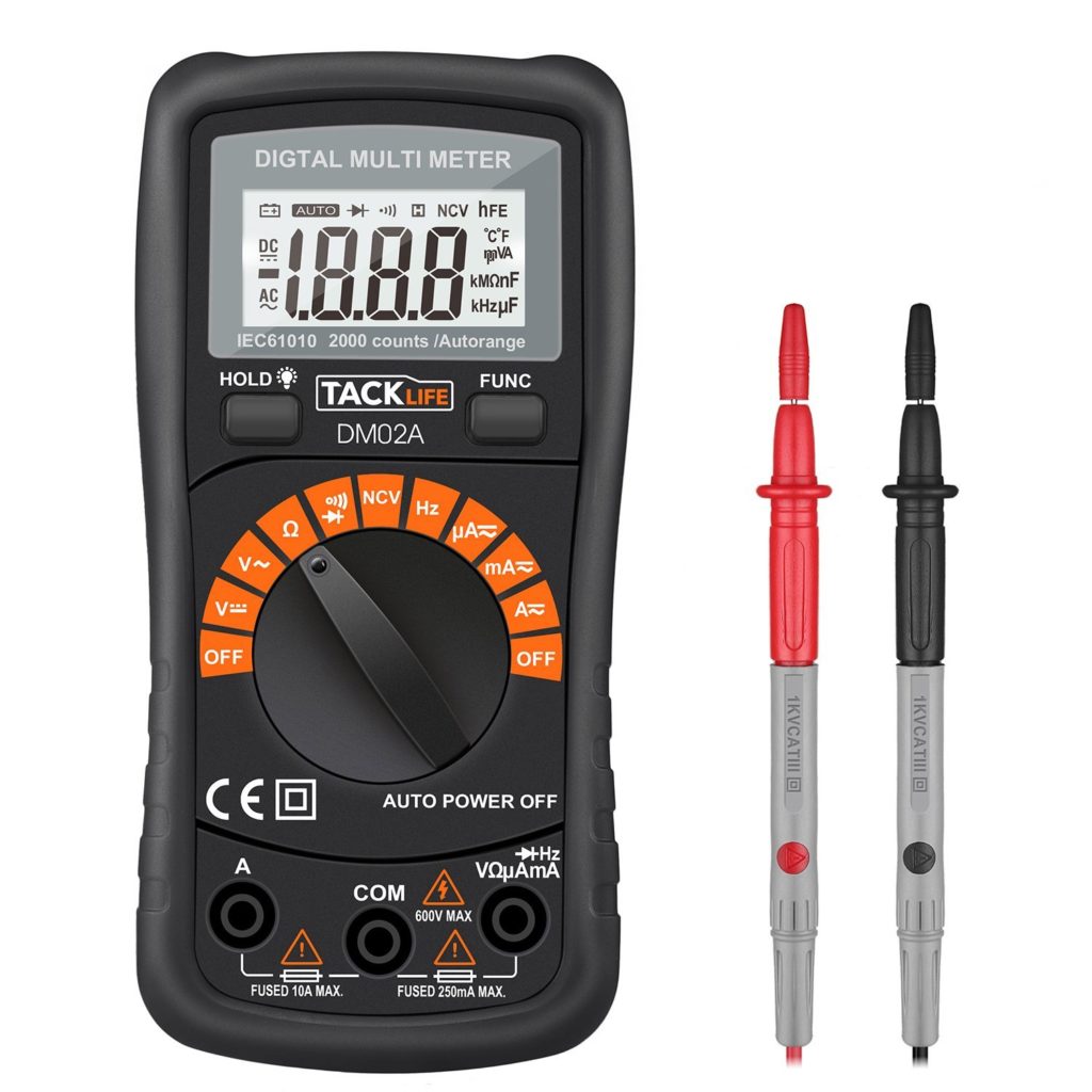 *HOT* Amazon Deal – Tacklife Digital Multimeter Only $8.47 (Regular $49.99)
