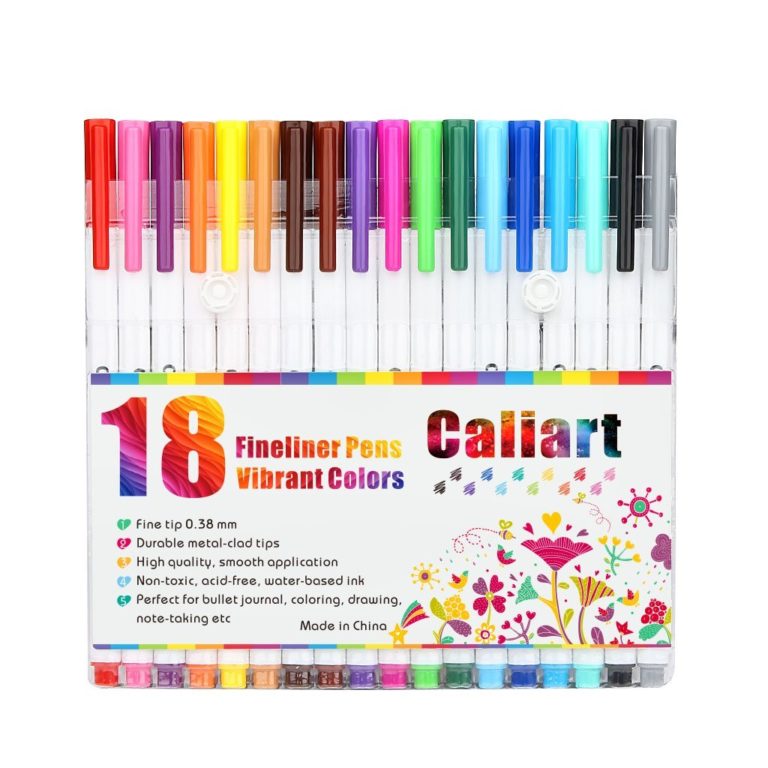 Amazon Deal: Caliart 18 Fineliner Color Pen Set Only $4.99 (Reg.$18.99)