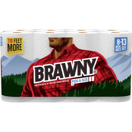 *NEW COUPON * $1.50 off any ONE (1) package of Brawny Paper Towel, 8 Large Plus Roll