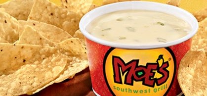 Moe’s Free Queso Day (TODAY ONLY)