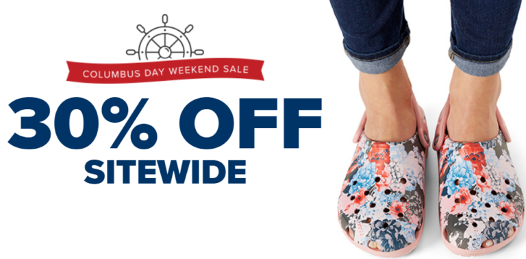 Crocs – Save 30% Off Site Wide