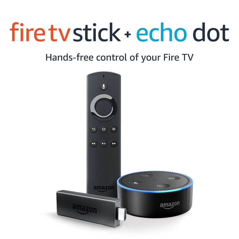 Amazon – Fire TV Stick with Alexa Voice Remote + Echo Dot Only $59.99 + FREE Shipping!