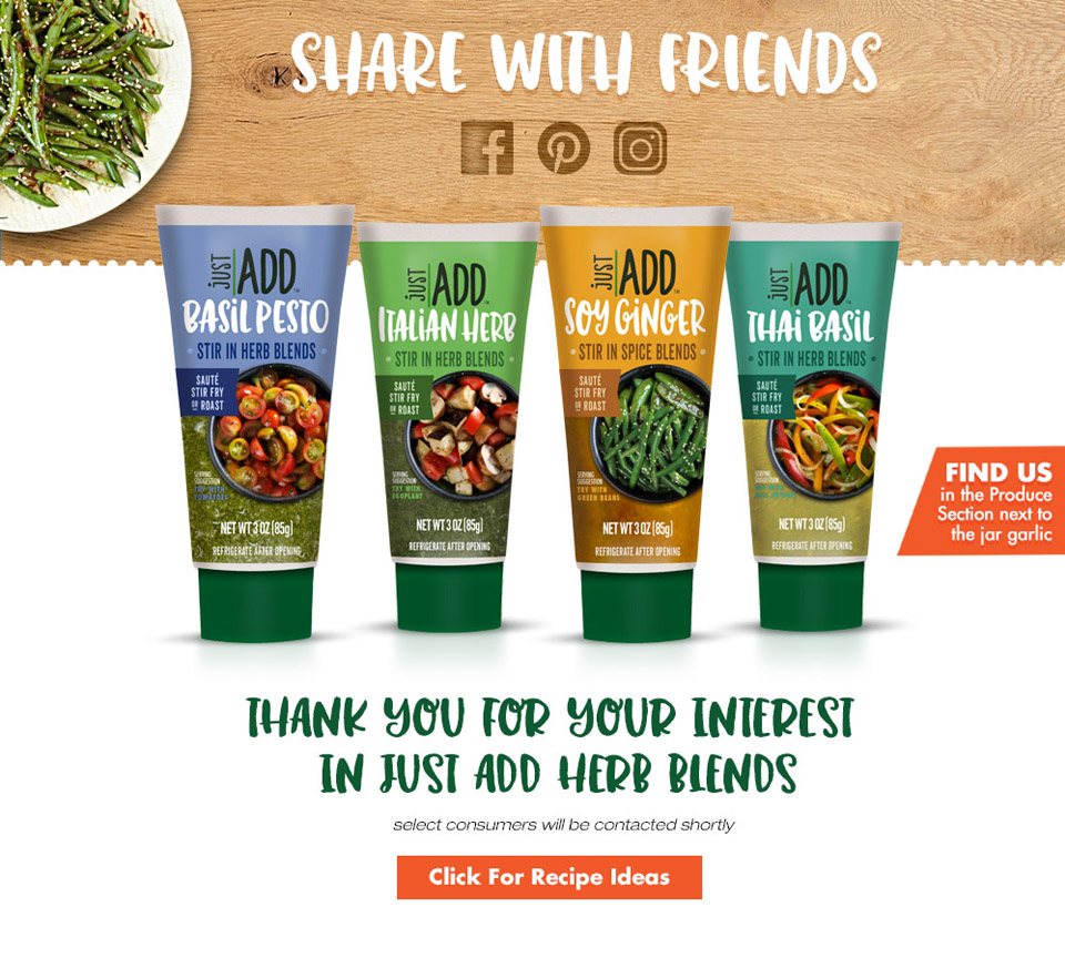 Free Just Add Herb Blends